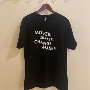 GirlUp Black Graphic T-Shirt